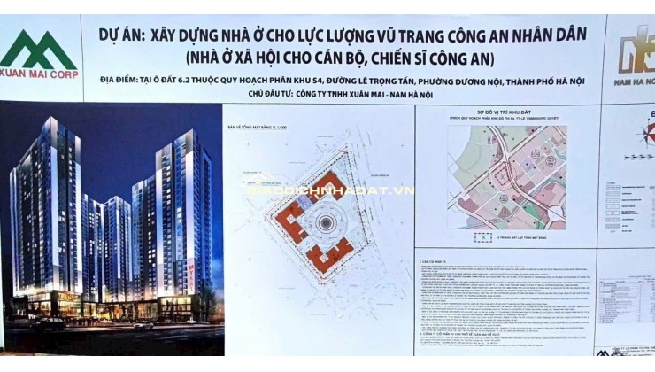 CẦN Bán 50m, mt 4m Trục chính khu dv 27,28 Dương Nội, TP Hà Nội